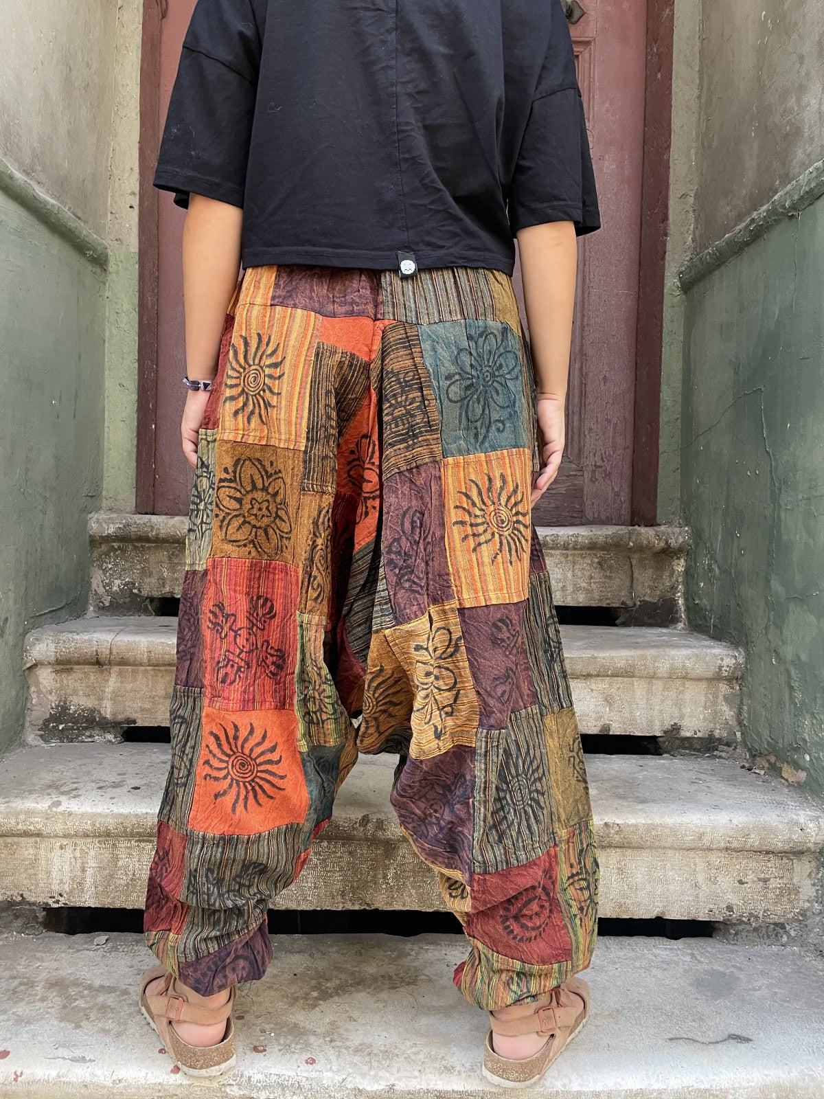 Nepal Patchwork Festival Women's Shalwar Trousers