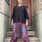 Mevsimlik Nepal Patchwork Taşlanmış Şalvar Pantolon – Unisex, Rahat Tasarım