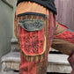 Nepal Patchwork Cepli Kadın Bohem Pantolon