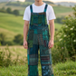 Nepal Patchwork Erkek Tulum – Etnik Bohem Mevsimlik Salopet