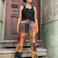 Unisex Nepal Kadın Patchwork Etnik Pantolon