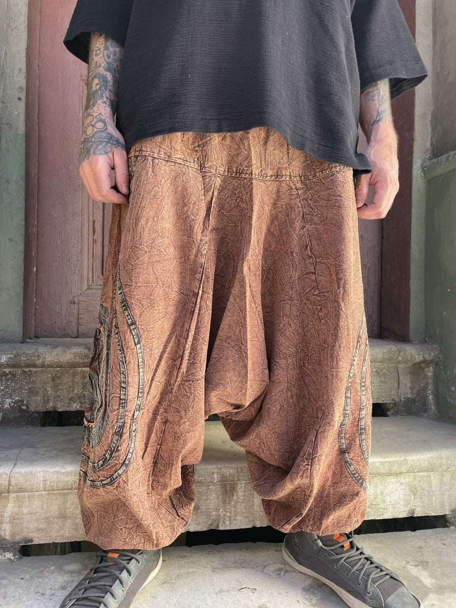 Unisex Bohem Nepal Şalvar Pantolon