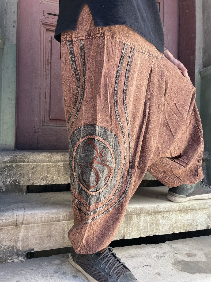 Unisex Bohem Nepal Şalvar Pantolon