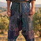 Nepal Patchwork Patchwork Erkek Şalvar Pantolon - Vega