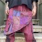 Mevsimlik & Kışlık Bordo Nepal Patchwork Şalvar