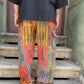 Unisex Bohem Nepal Patchwork Pantolon