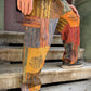 Unisex Bohem Nepal Patchwork Pantolon