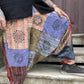 Unisex Nepal Patchwork Renkli Pantolon Şalvar