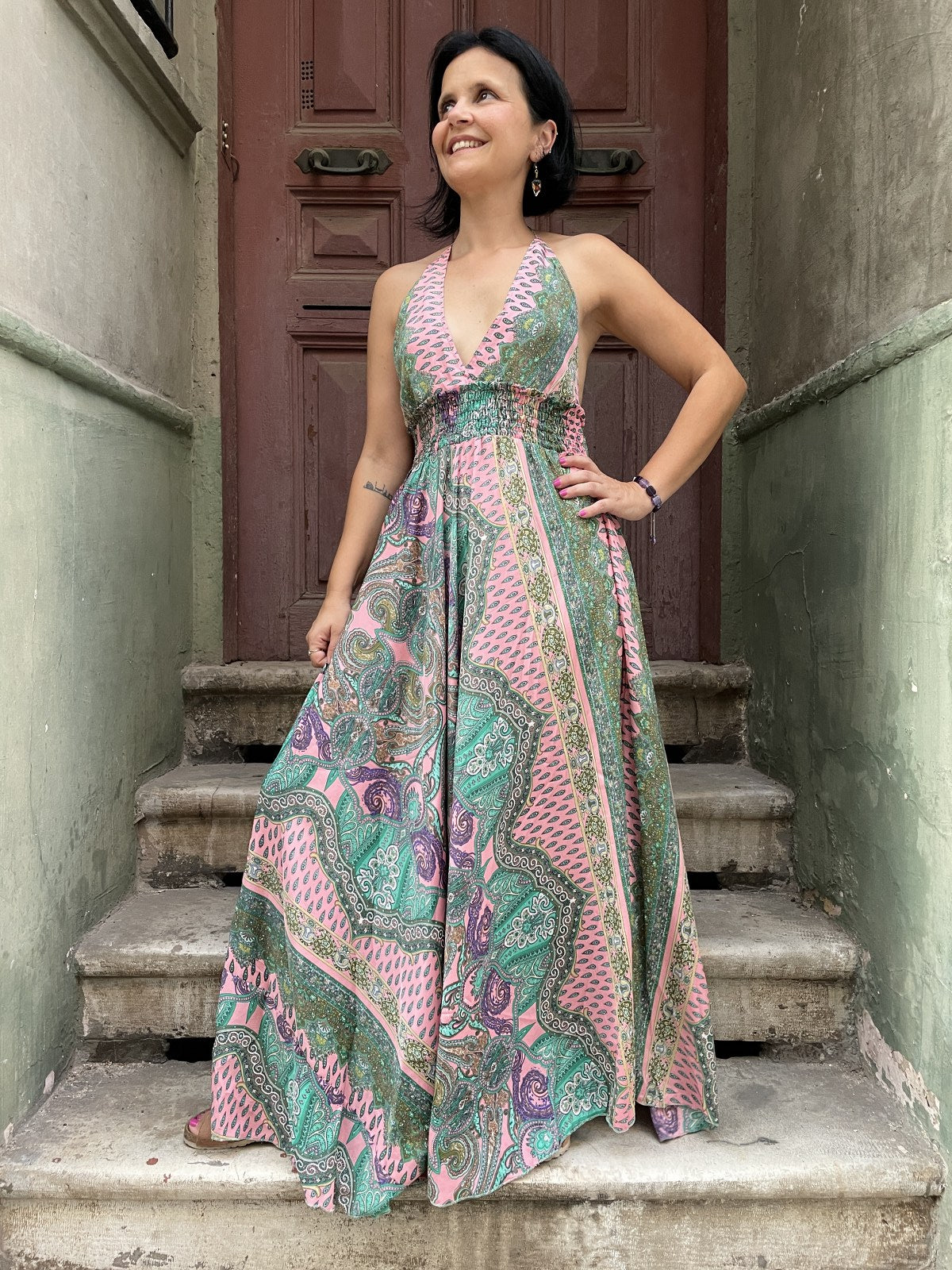 Bohemian Festival Mystic Long Summer Dress Boho Yaam Bohemian Festival Mystic Long Summer Dress Boho Yaam