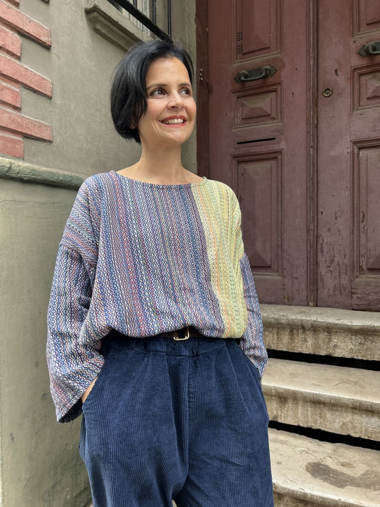 Serenya Dokuma Kadın Bluz