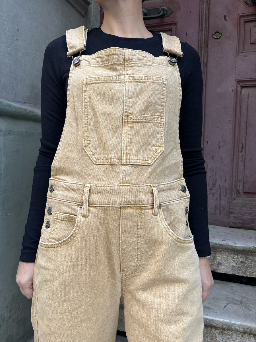 Natural Salopet Tulum – Ayarlanabilir Askılı, Çift Kullanımlı