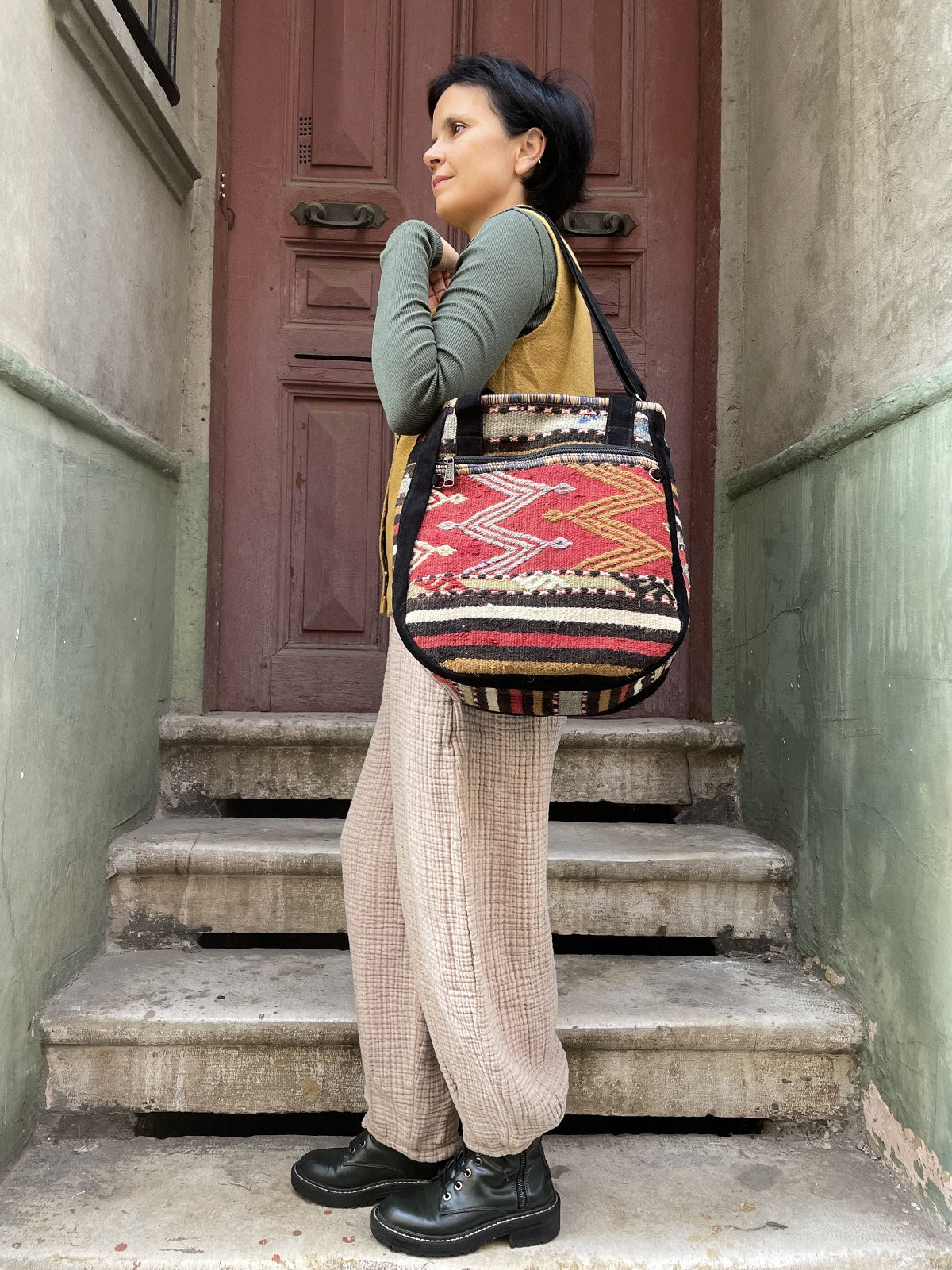 Kilim hot sale crossbody bag