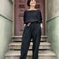 Kadın Kadife Pantolon Siyah