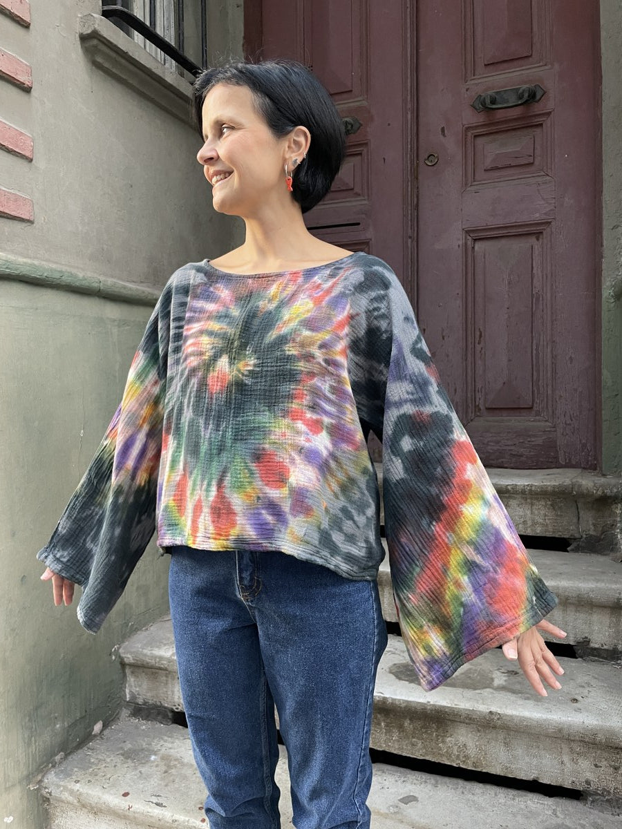 Batik Müslin Bluz – “Nova” 