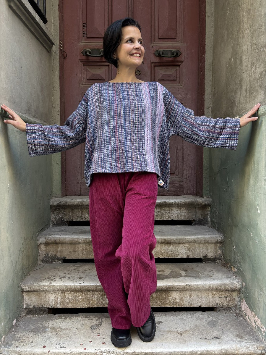 Serena –  Dokuma Kadın Bluz