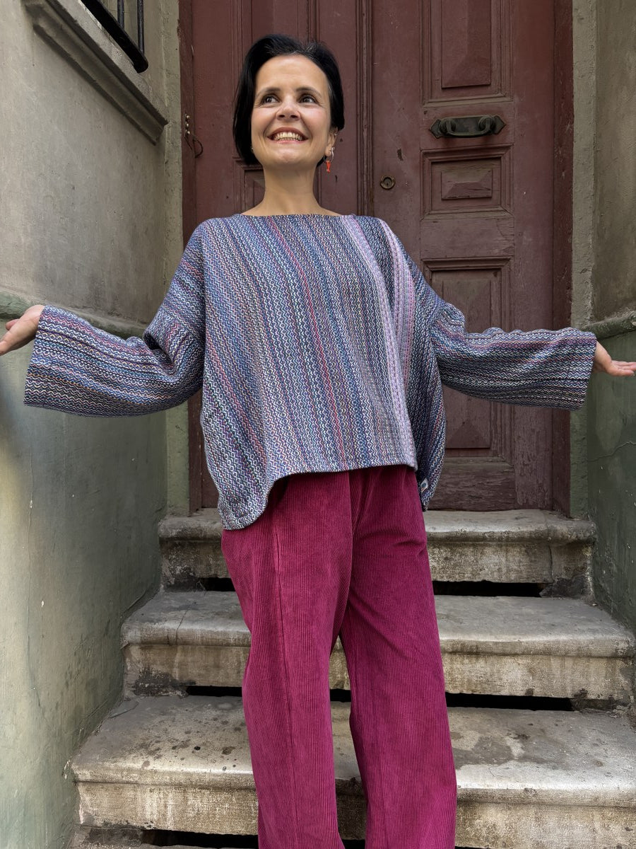 Serena –  Dokuma Kadın Bluz