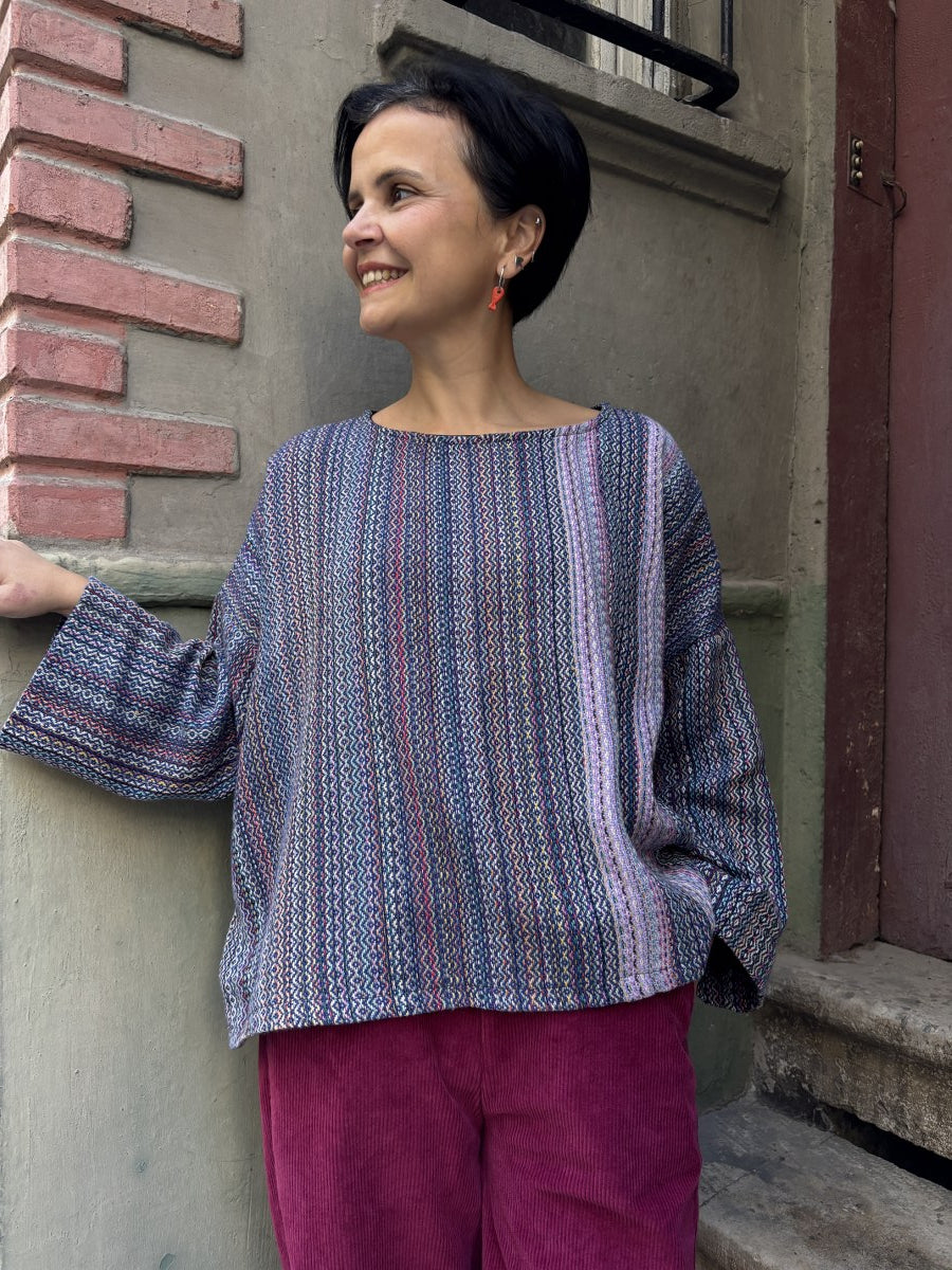 Serena –  Dokuma Kadın Bluz