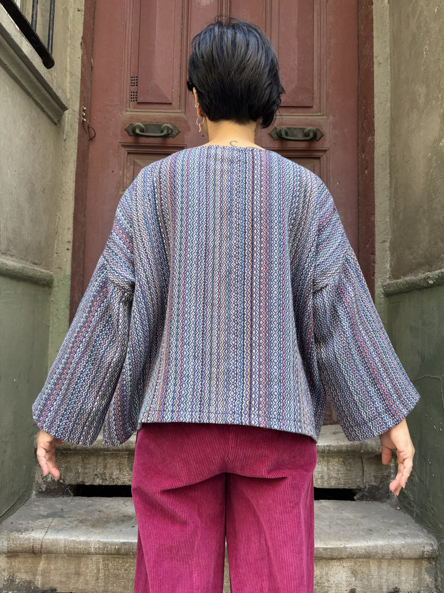 Serena –  Dokuma Kadın Bluz