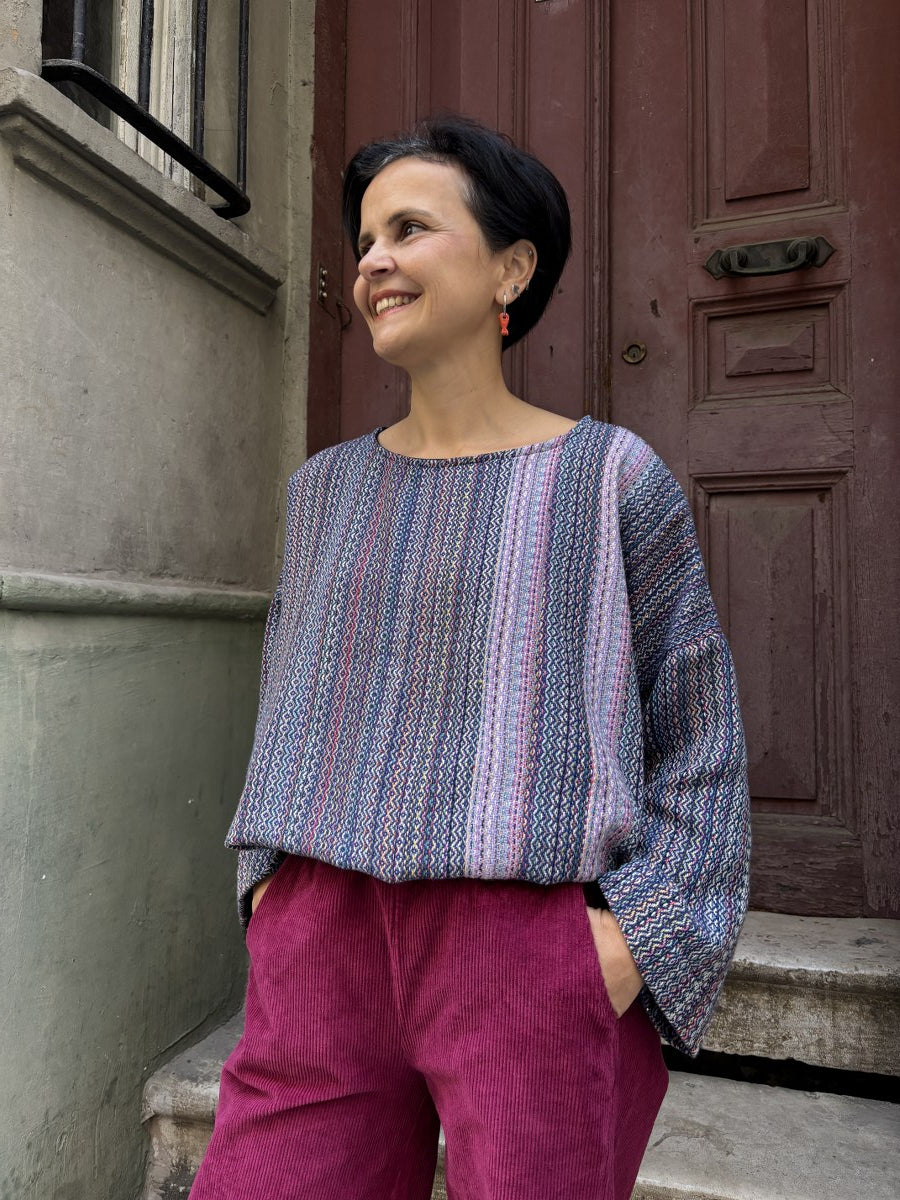 Serena –  Dokuma Kadın Bluz