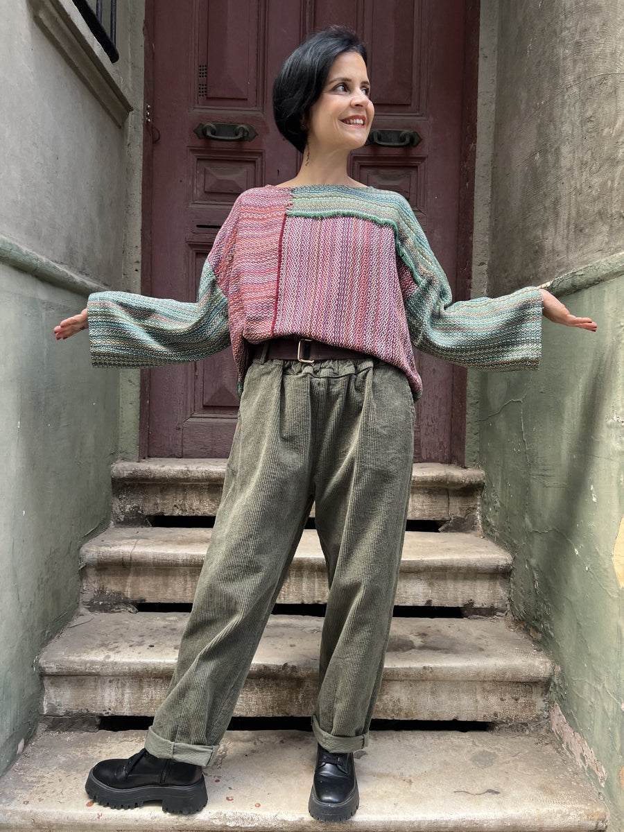 Aurella Dokuma Kadın Bluz