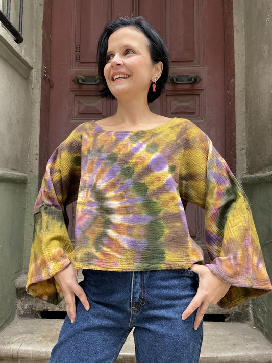 Batik Müslin Bluz – “Aurora”