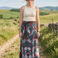 Nordic Spirit Batik Sarong – Renk Geçişli Viskon Çok Amaçlı Sarong Etek & Elbise