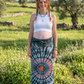 Luna Spiral Batik Sarong – Renk Geçişli Viskon Çok Amaçlı Sarong Etek & Elbise