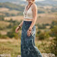 Shadow Moon Batik Sarong – Renk Geçişli Viskon Çok Amaçlı Sarong Etek & Elbise