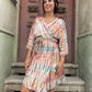 Sunset Dune Batik Kimono