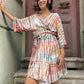 Sunset Dune Batik Kimono