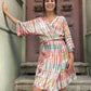 Sunset Dune Batik Kimono