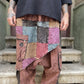 Mevsimlik & Kışlık Kahve Nepal Patchwork Şalvar – Unisex