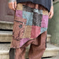Mevsimlik & Kışlık Kahve Nepal Patchwork Şalvar – Unisex
