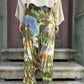 Yeşil Batik Kadın Pantolon