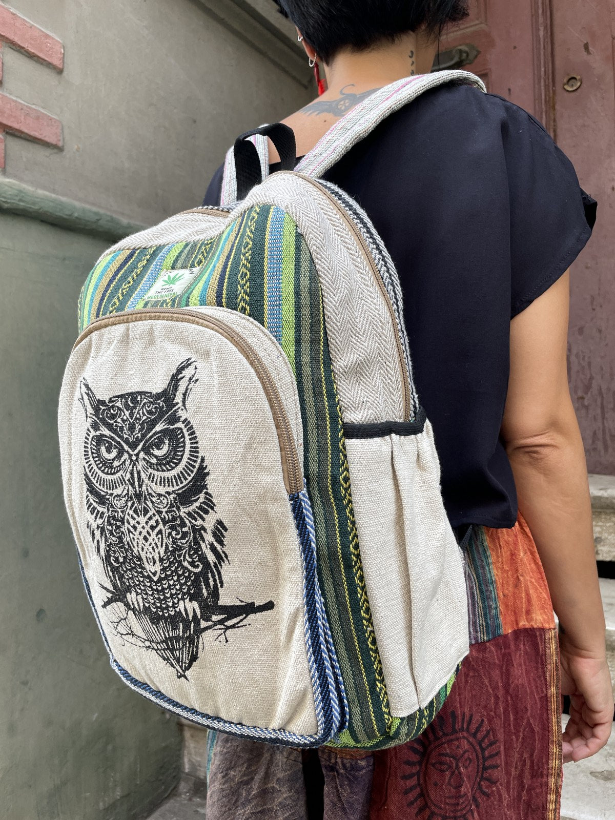 Pure hemp online backpack