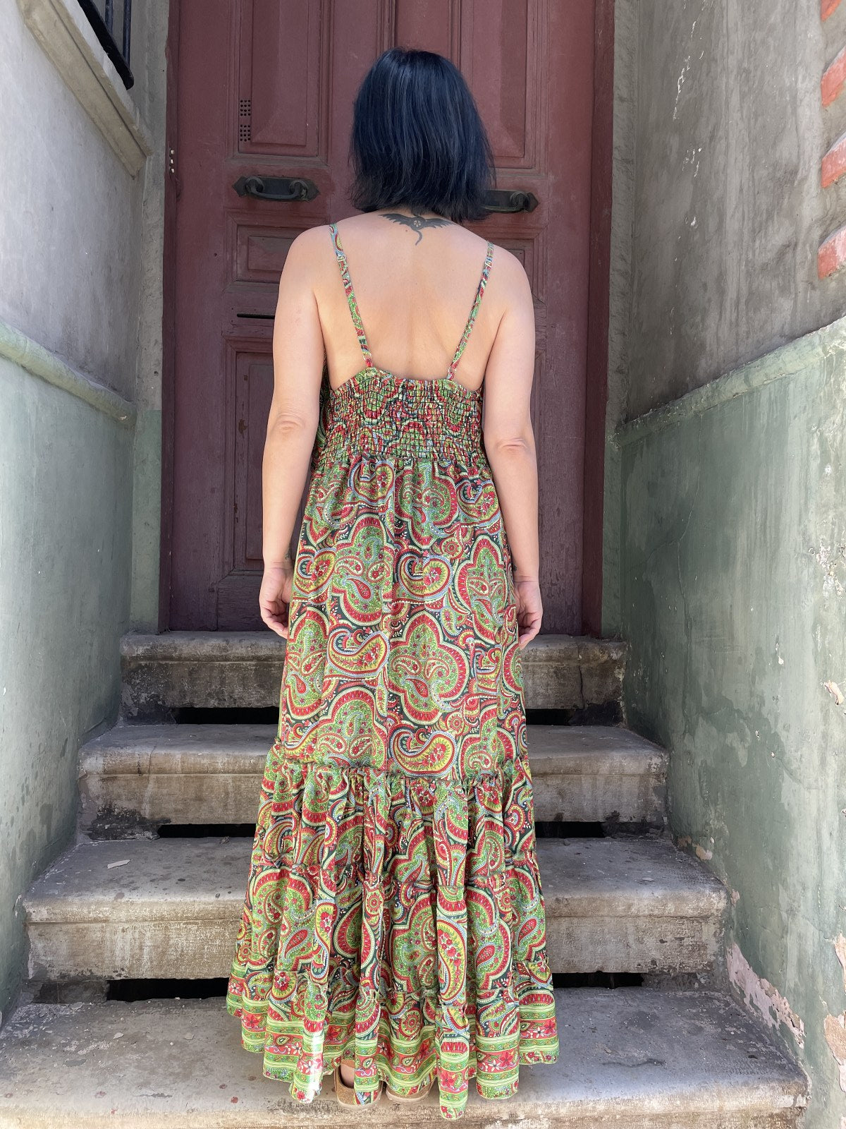 mystic boho dress Mystic Familiar Flowy Boho Maxi Dress