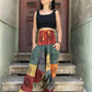 Unisex Nepal Güneş Patchwork Kadın Pantolon Şalvar