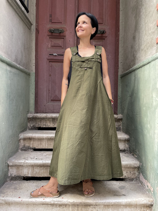 Nepal Haki Salopet Elbise