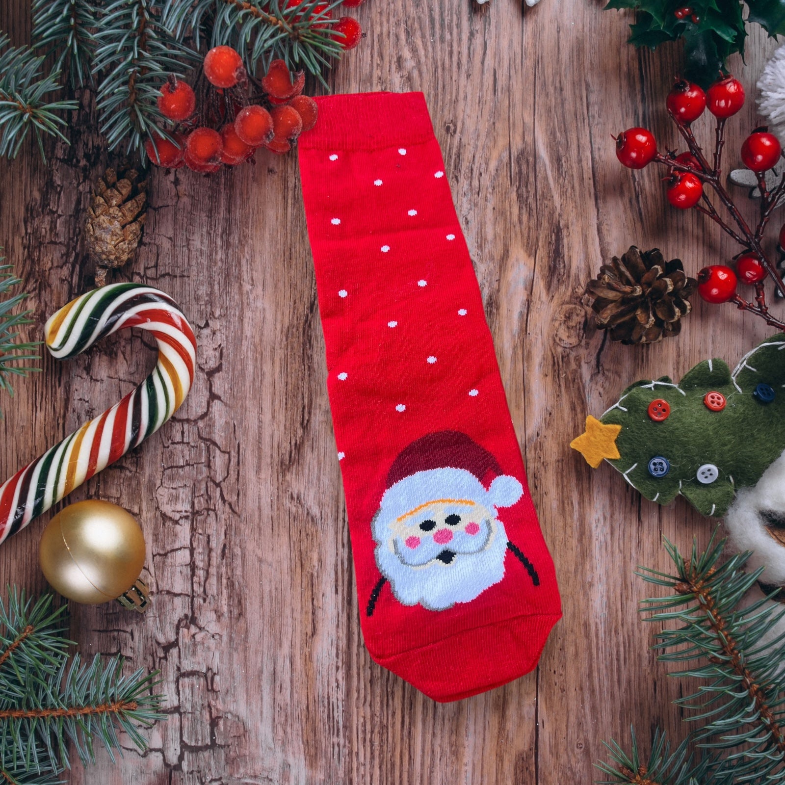 Yılbaşı 3’lü Çorap Hediye Kutusu