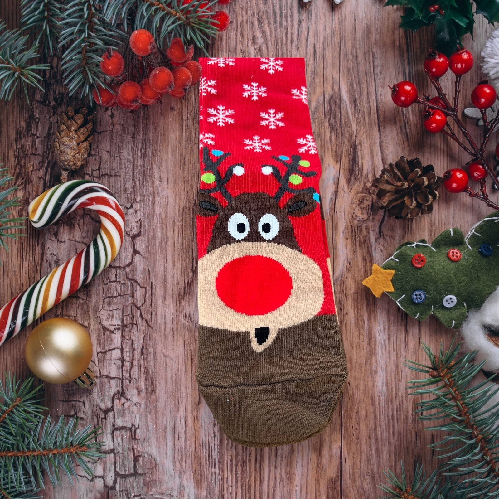 Premium Yılbaşı Çorap Hediye Seti