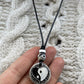 Viking Compass Symbol Ceramic Necklace