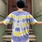 Batik Tasarım Lila Sarı Bluz
