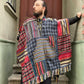 Unisex Nepal Patchwork Renkli Gheri Panço