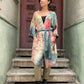 Unisex Bohem Batik Kimono